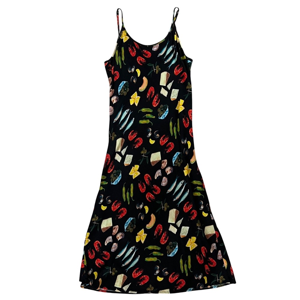 Lisa Says Gah Sofia Tapas Printed Slip Dress